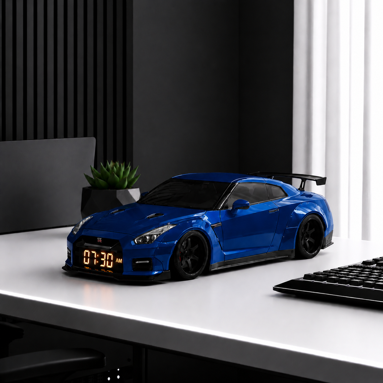 GT-R Car Allarm Clock