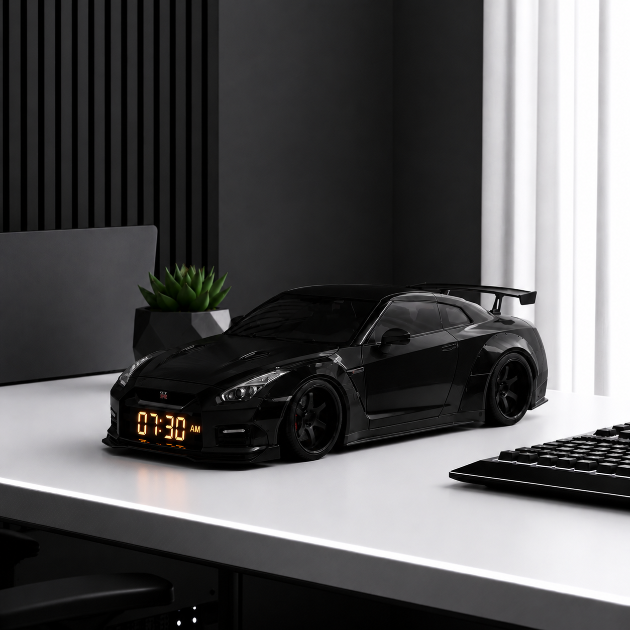 GT-R Car Allarm Clock