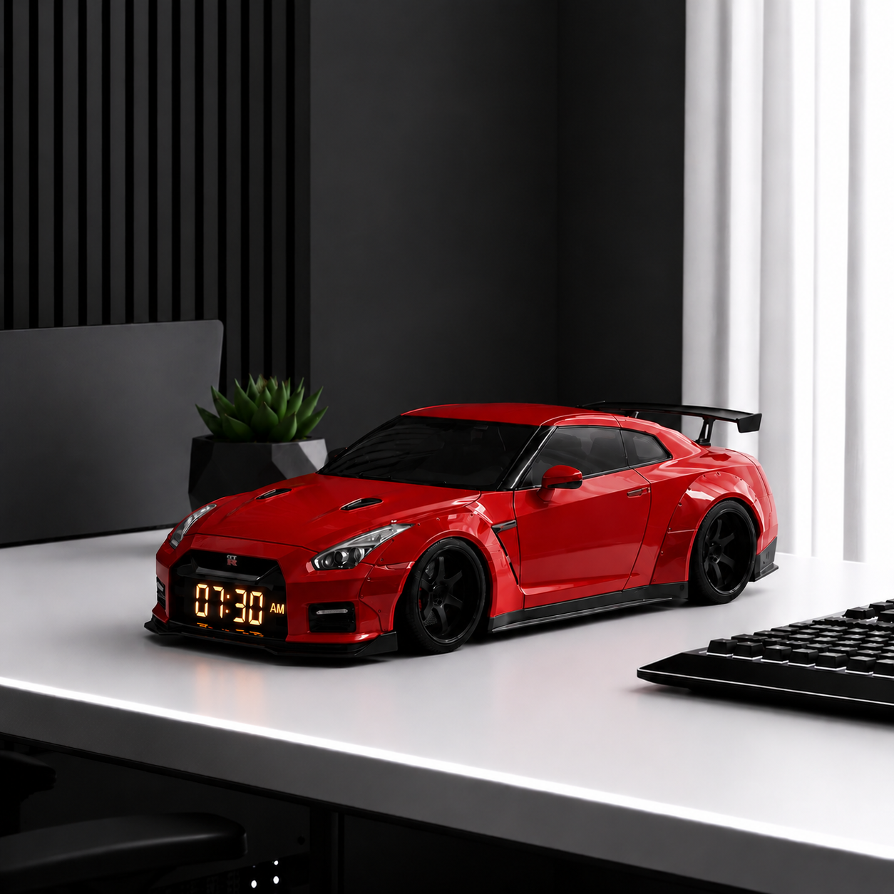 GT-R Car Allarm Clock
